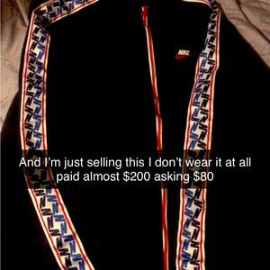 Rare Nike jacket paid $193 after tax bought it on impulse still new asking $80